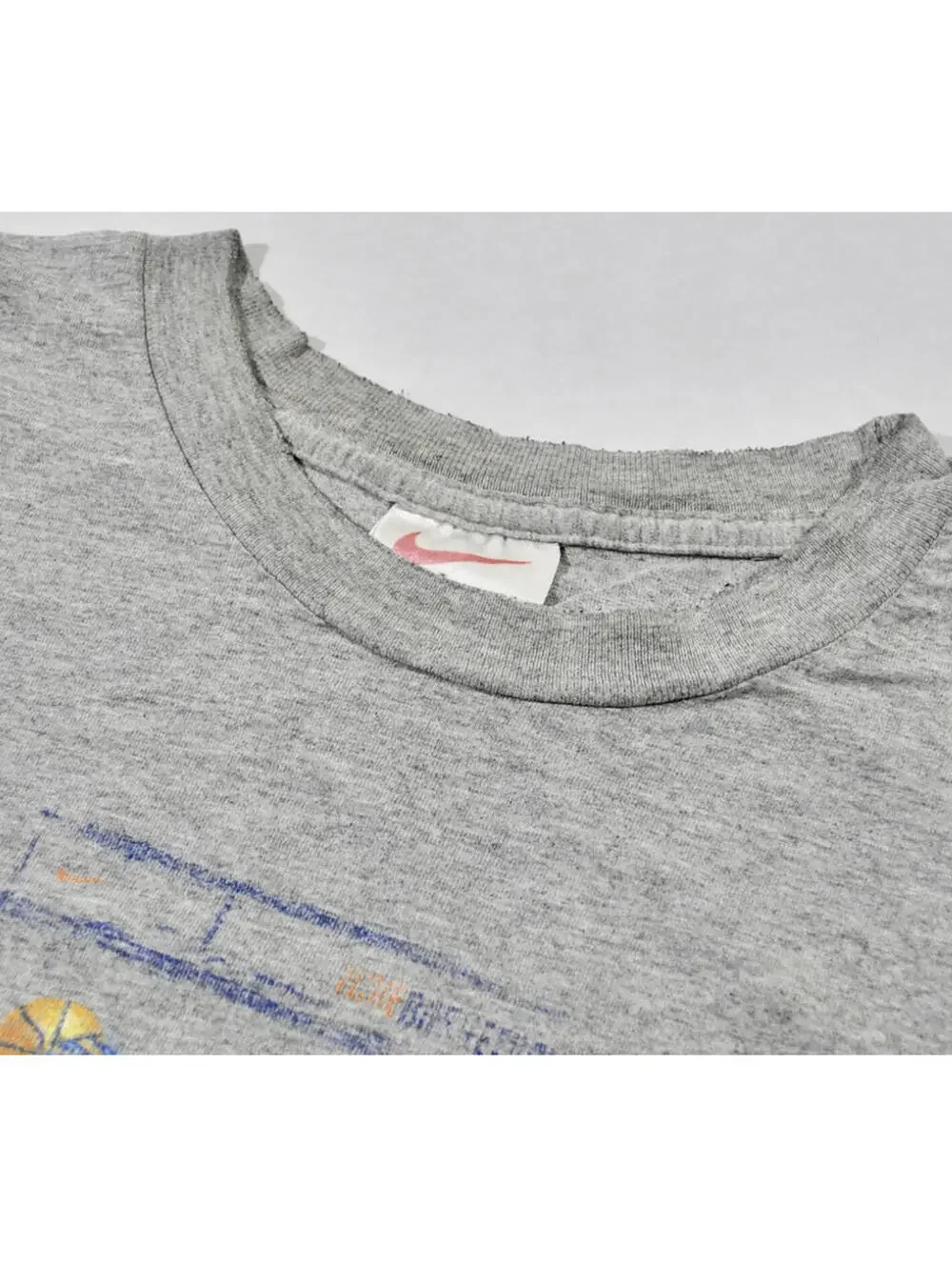 Vintage Nike Basketball 90s Gray NBA Sportswear Shirt Size 2X-Large